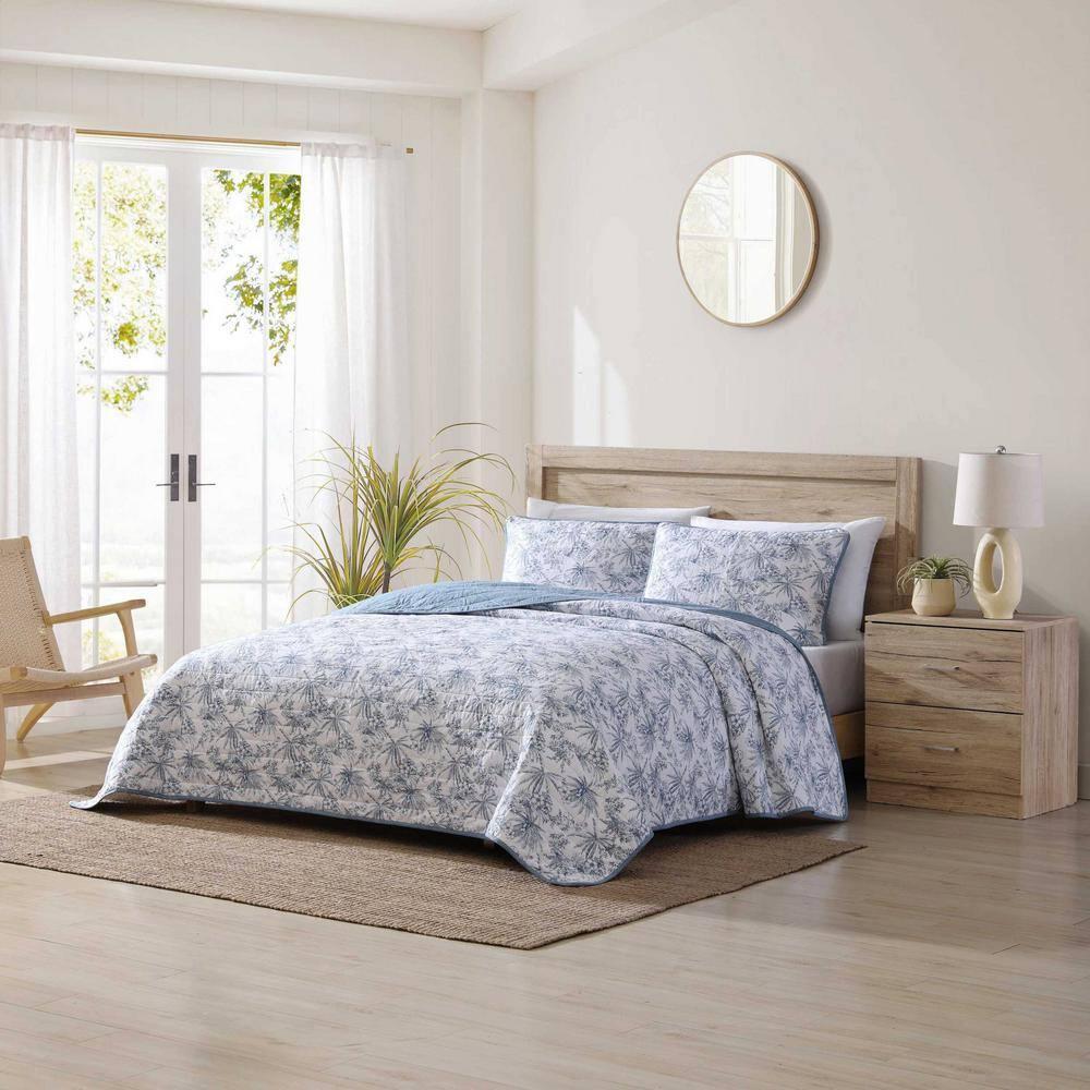 Tommy Bahama Home Tropical Cotton Floral Quilt Set