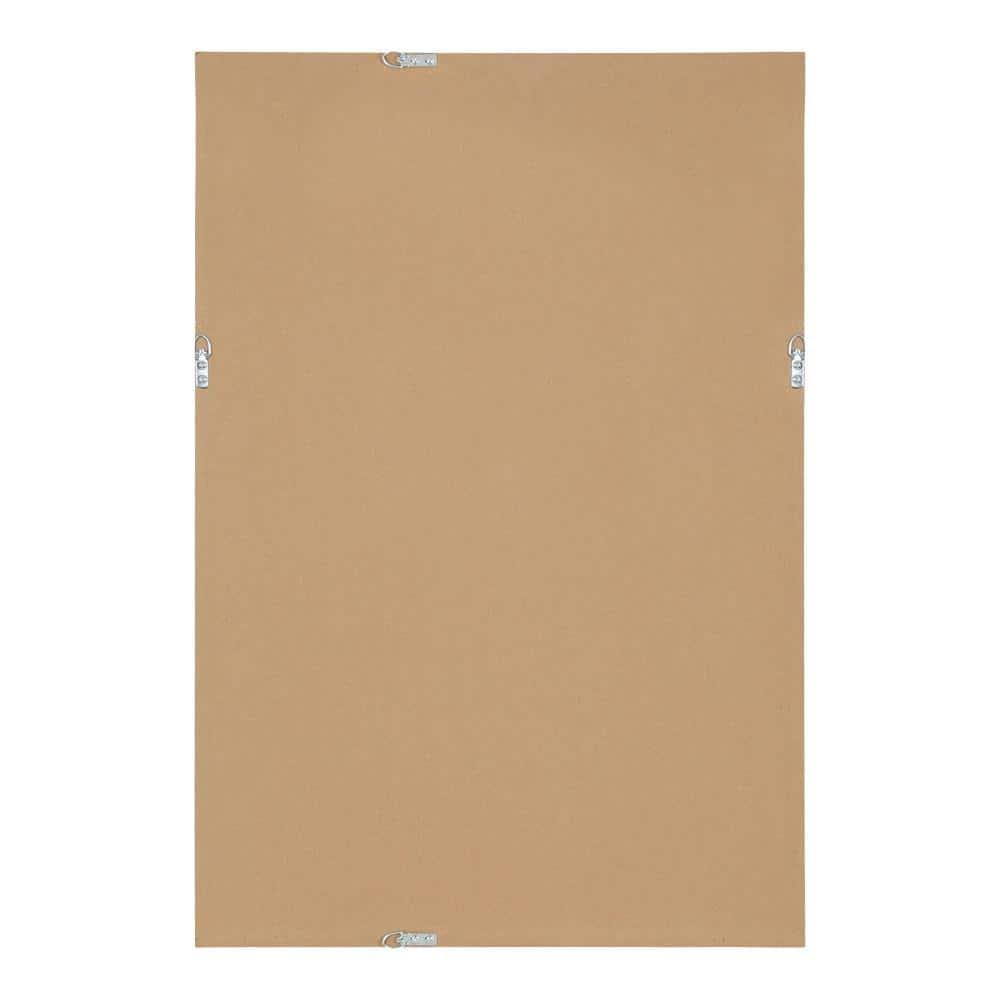 Hokku Designs Farhi Rectangle Embossed Bathroom Wall Mirror