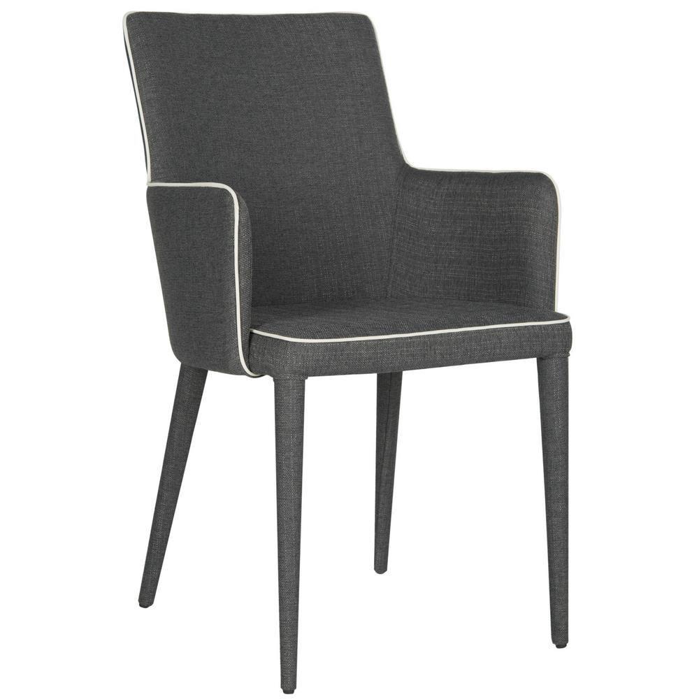 Summerset Arm Chair - Grey/White - Safavieh