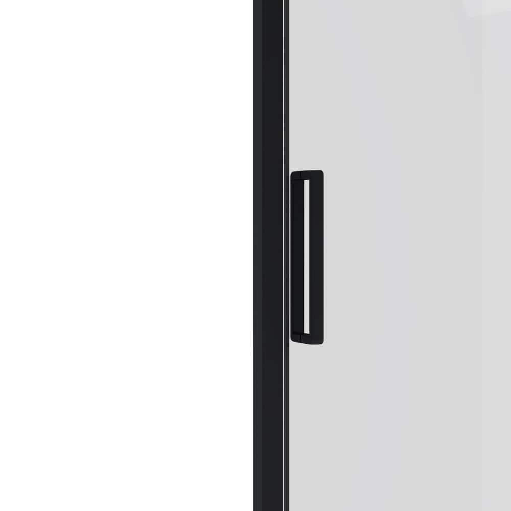 A&E Bath and Shower 48'' - W x 74'' H Door with Tani-48-BLK