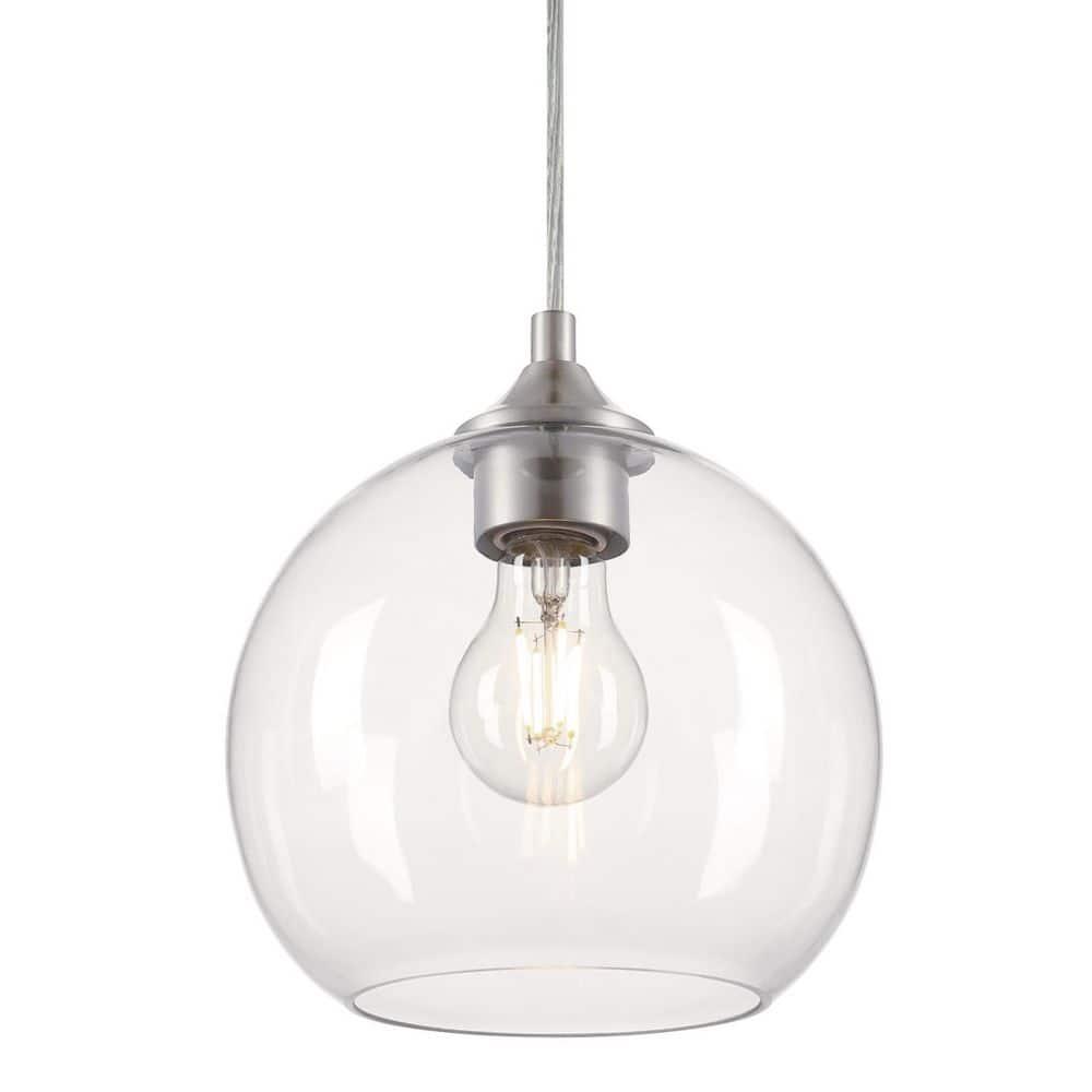 Westinghouse Lighting  Tatze One Light Indoor Mini Pendant - 1-Light Brushed Nickel