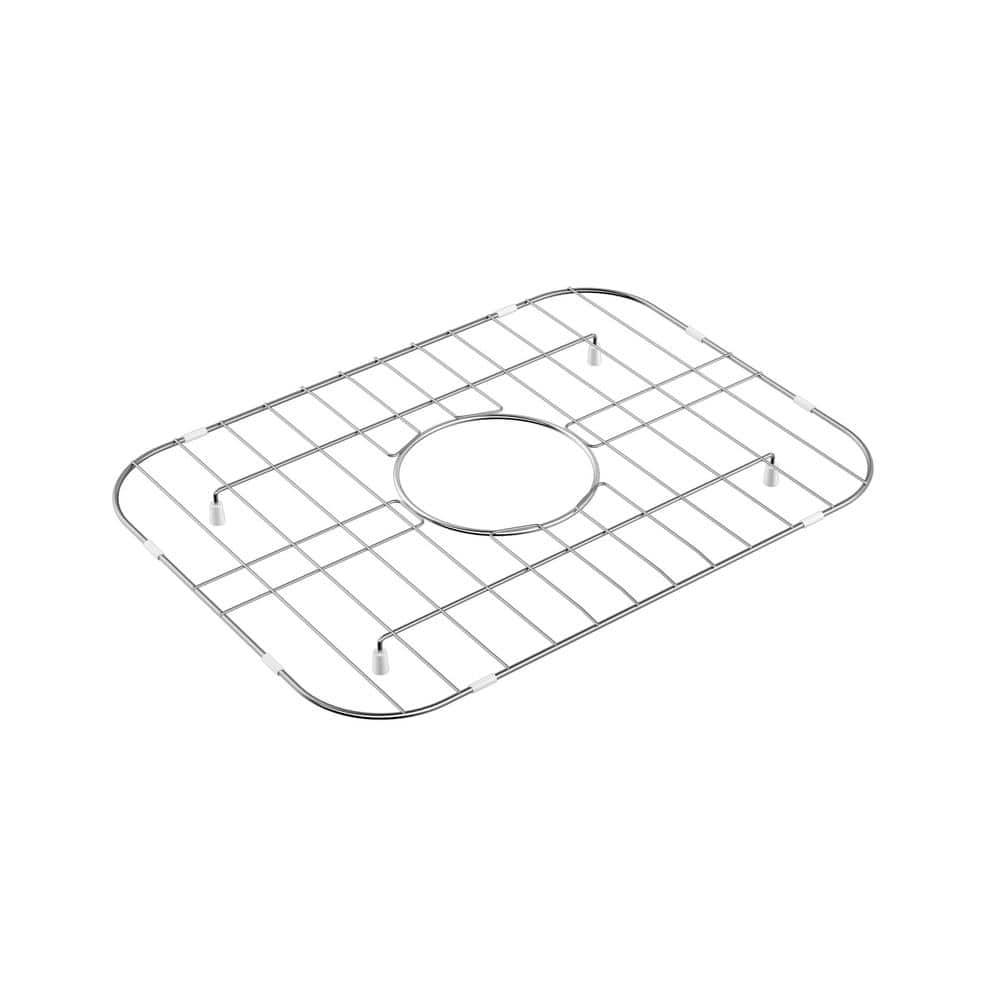 Denbigh 21" L x 16" W Farmhouse Apron-Front Kitchen Sink with Sink Grid and Pop-Up Drain, Laundry Sink
