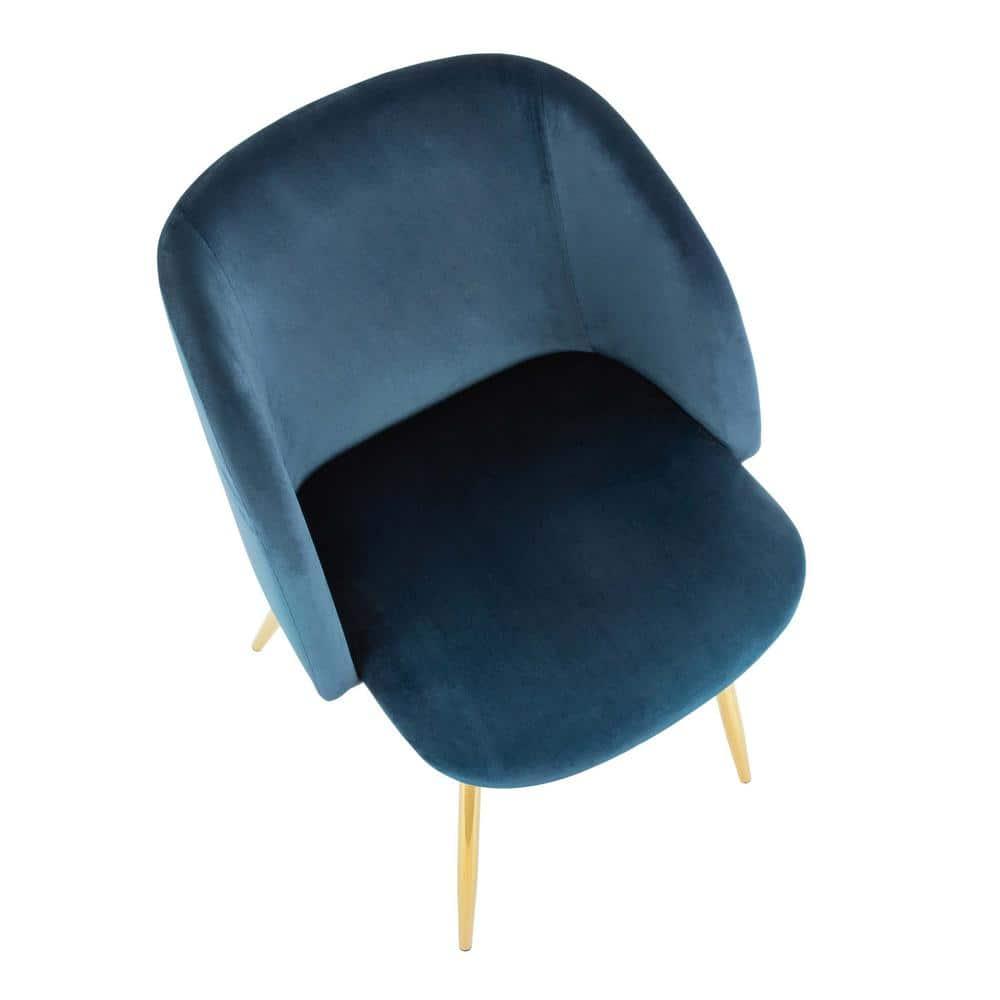 Terrance 18.5'' H Velvet Upholstered Parsons Chair
