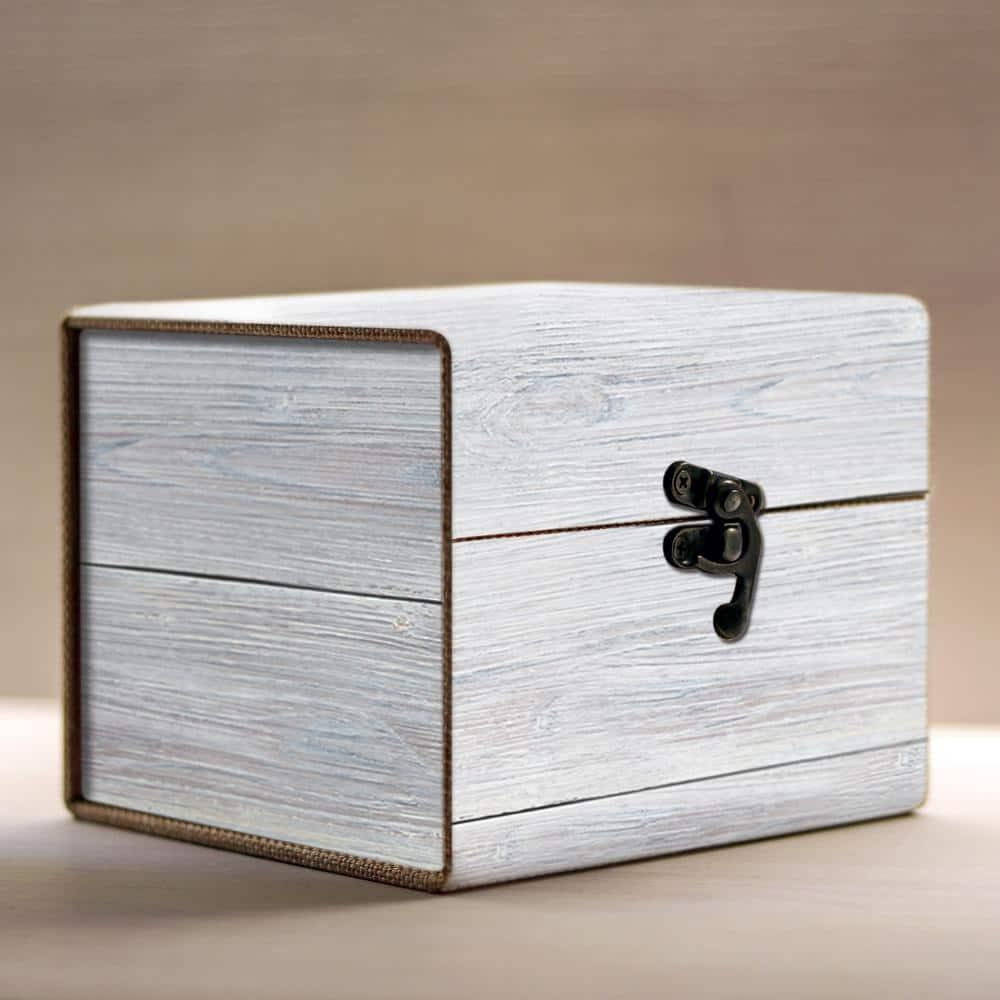 Main Street Peel and Stick Wallpaper Roll 20.5 in x 16 ft Gray Wood Planks Design (Covers 28.18 sq. ft). Self Adhesive Wallpaper Roll for Accent Wall, Home and Furniture Refresh, DIY and More