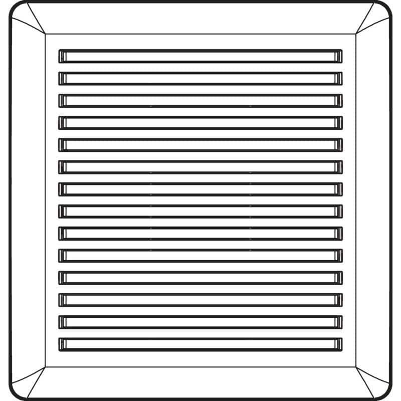 Replacement Grille For 695 And 696N Bathroom Exhaust Fan