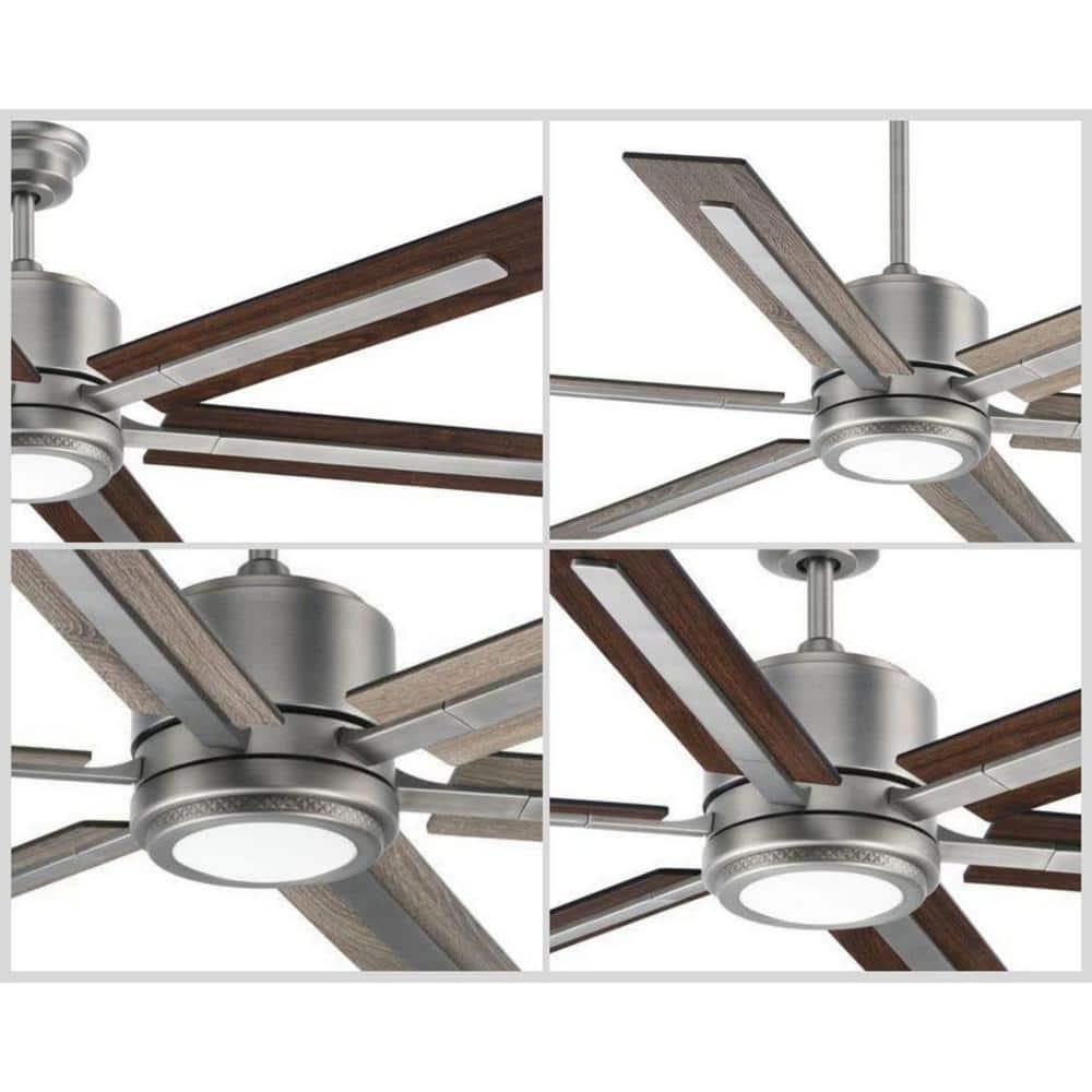 P2586-8130K-Progress Lighting-Glandon - Wide - Ceiling Fan - 1 Light - Handheld Remote in Transitional style - 60 Inches wide by 17.13 Inches