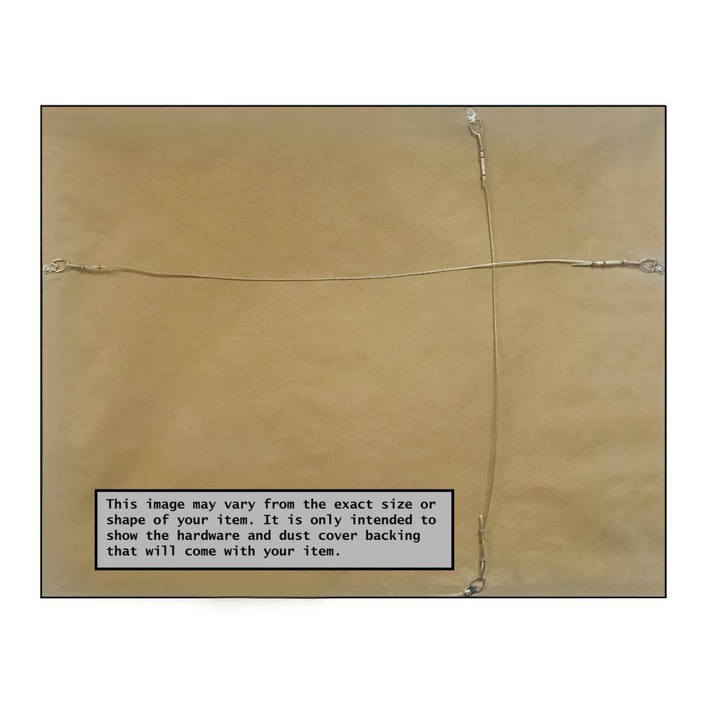 Amanti Art Fresco Dark Walnut Framed Magnetic Board 27 x 21 in.