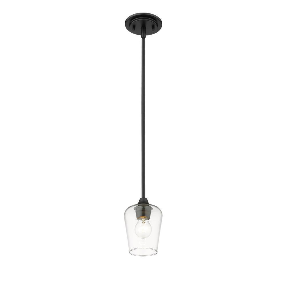 Z-Lite Joliet 1 - Light Pendant in  Matte Black