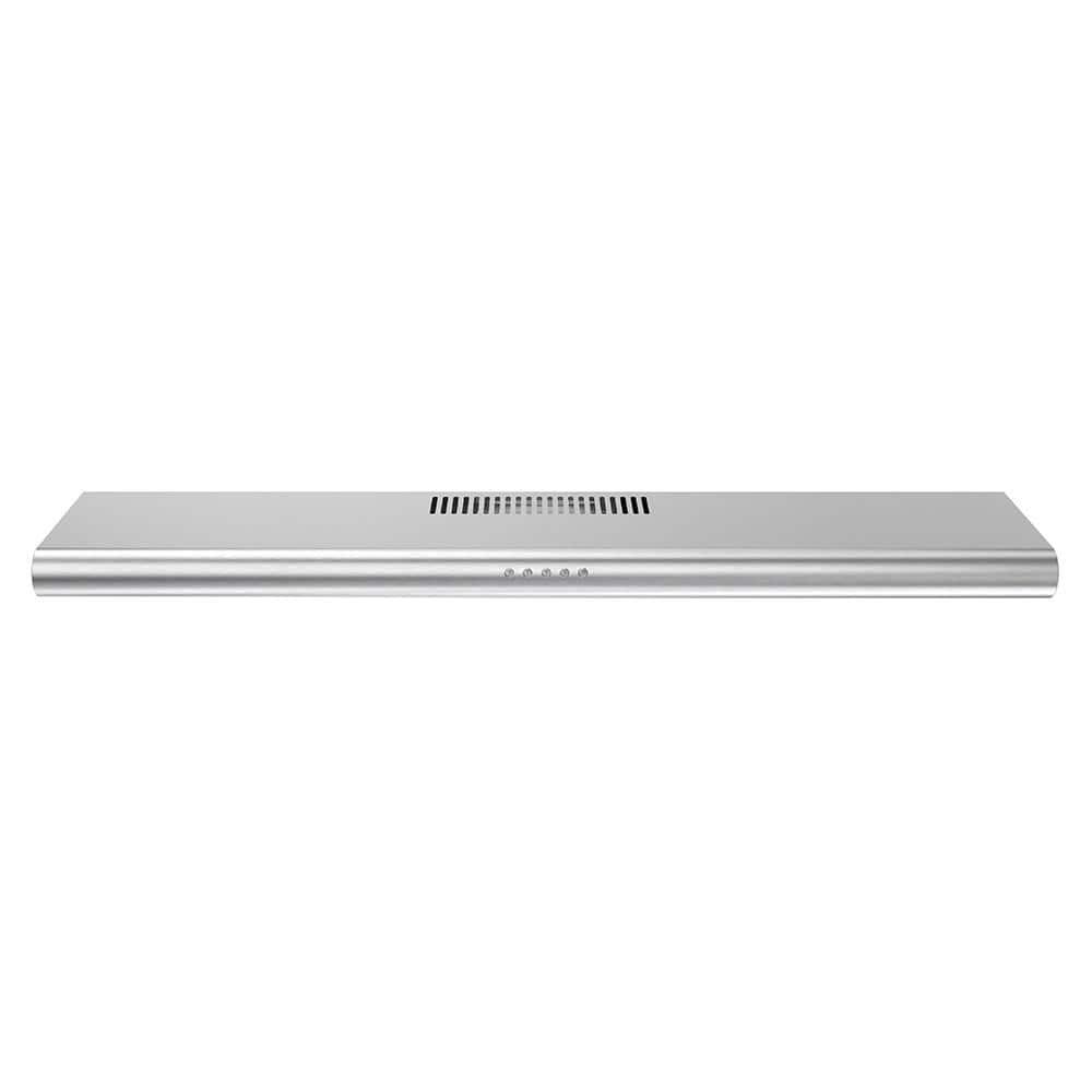 Streamline Amendola 36" 80 Cubic Feet Per Minute Convertible Under Cabinet Range Hood with Mesh Filter and Light Included