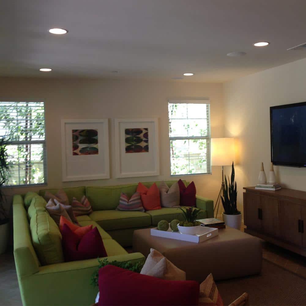 Feit 3019406 0.83 in. 75W LED Recessed Downlight, White