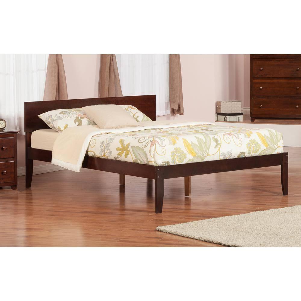 Orlando Bed - Antique Walnut - King