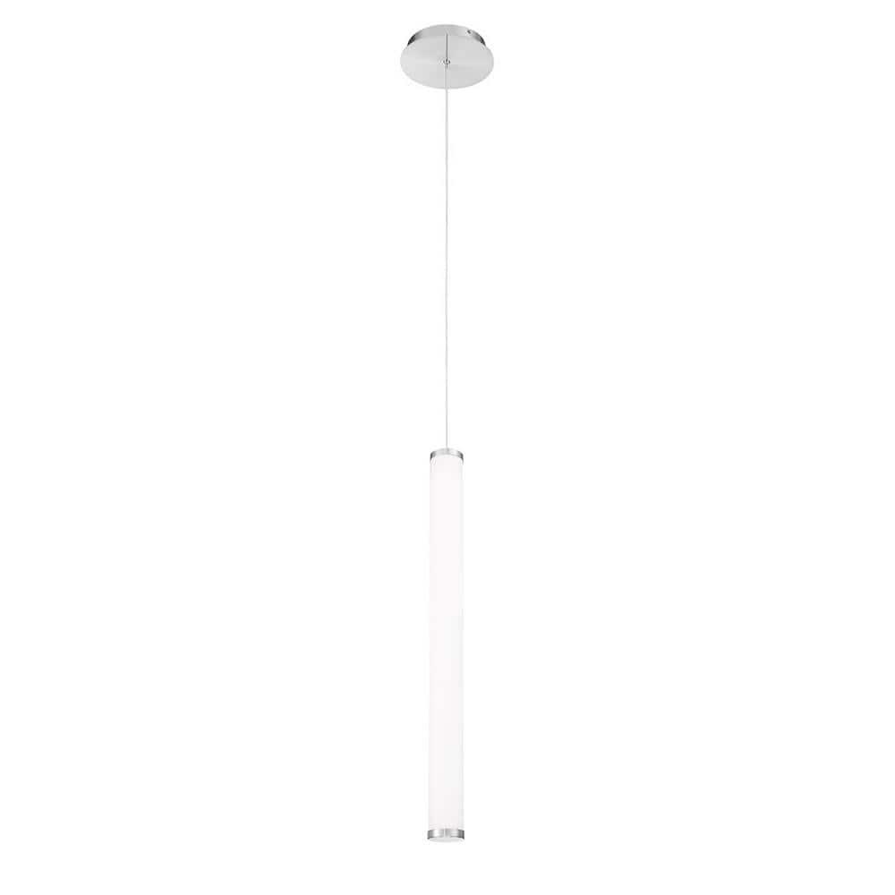 Brushed Nickel LED Indoor/Outdoor Pendant Light