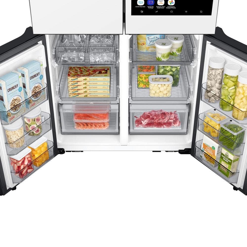 Samsung Bespoke 4-Door Flex Refrigerator 29 cu. ft. in with AI Family Hub+ and AI Vision Inside