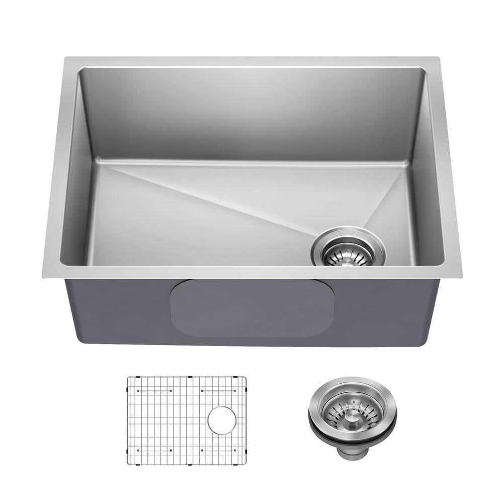 KRAUS Fairlane Undermount 18-Gauge Stainless Steel Kitchen Sink
