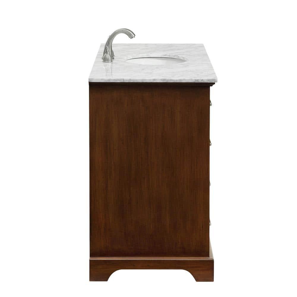 Birch Lane™ Hermes 48'' Single Bathroom Vanity with Marble Top