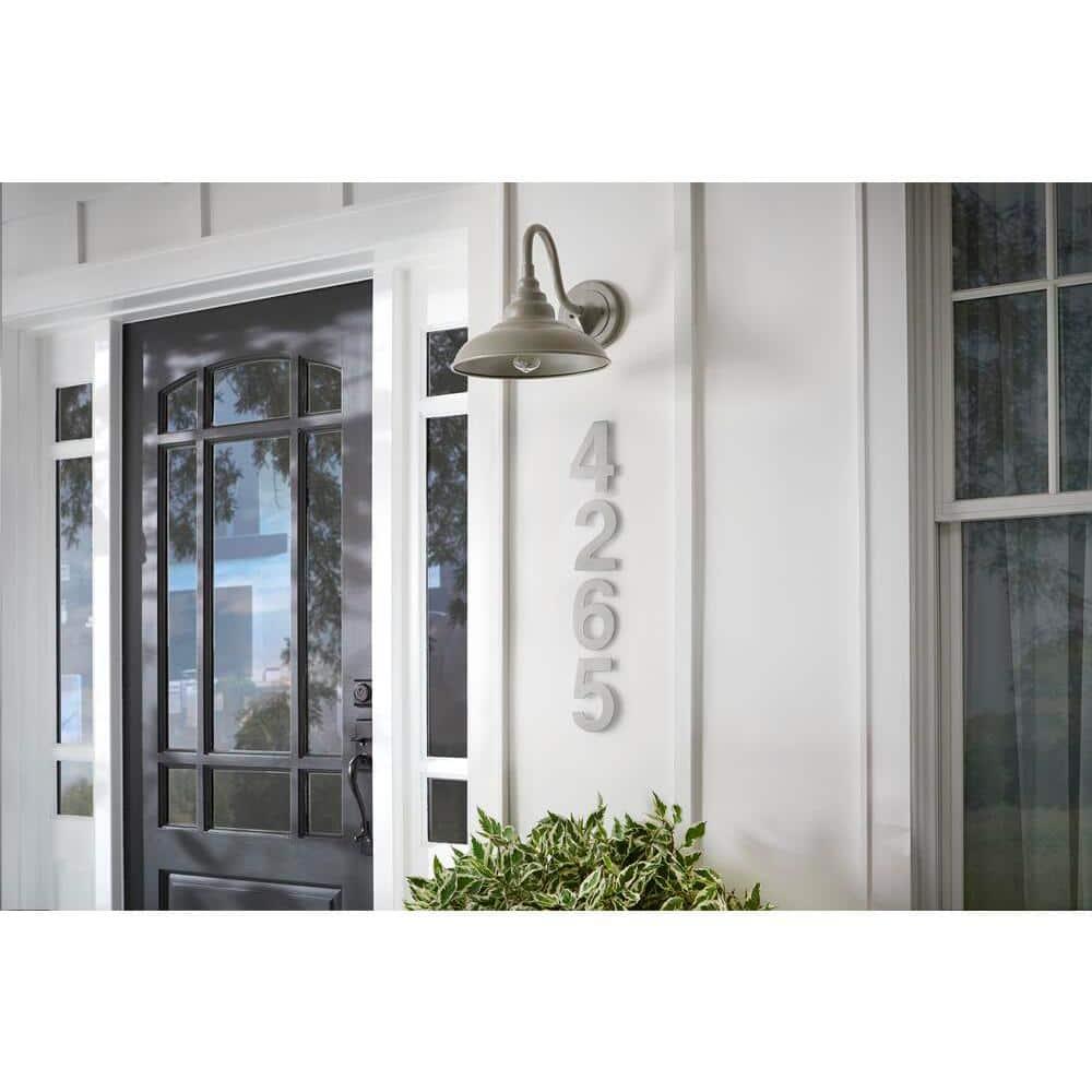 HASWARE 6" H Metal Floating House Number