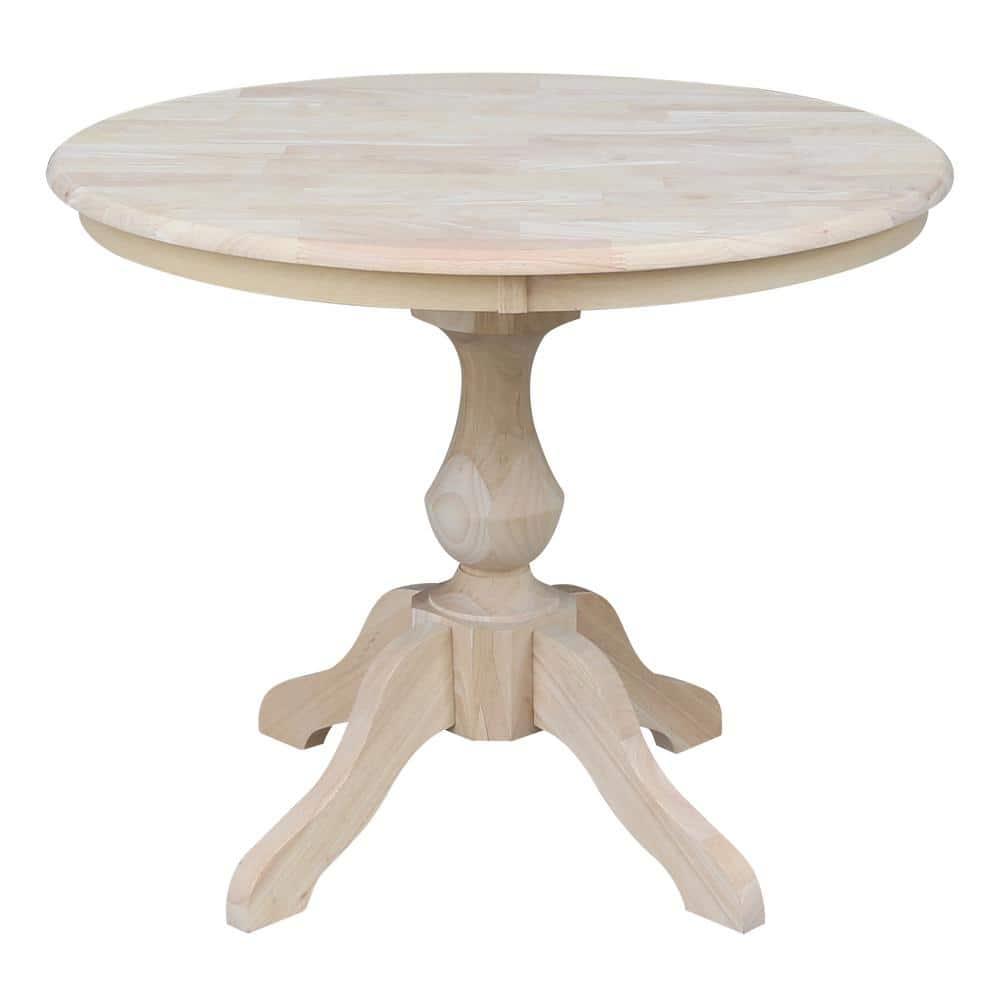International Concepts 36" Round Top Pedestal Table - 28.9"H