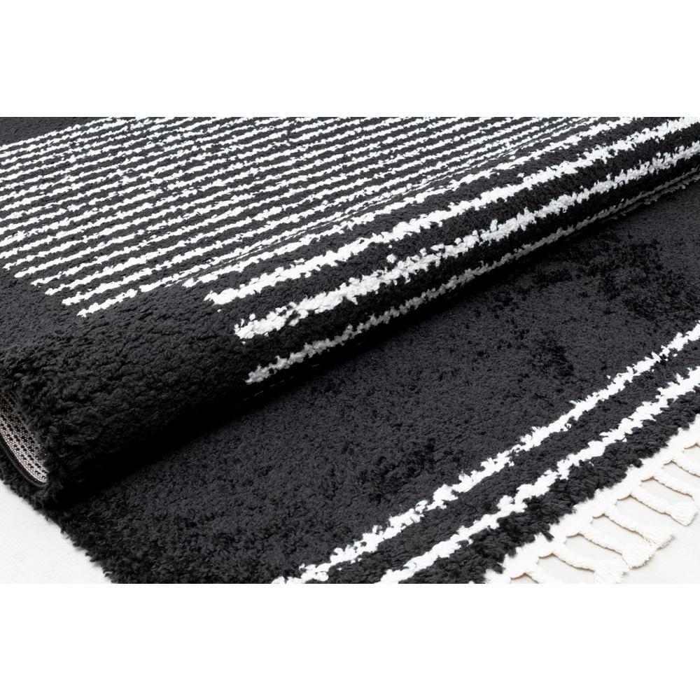 Colletti Bennett Modern Ebony Twilight Area Rug
