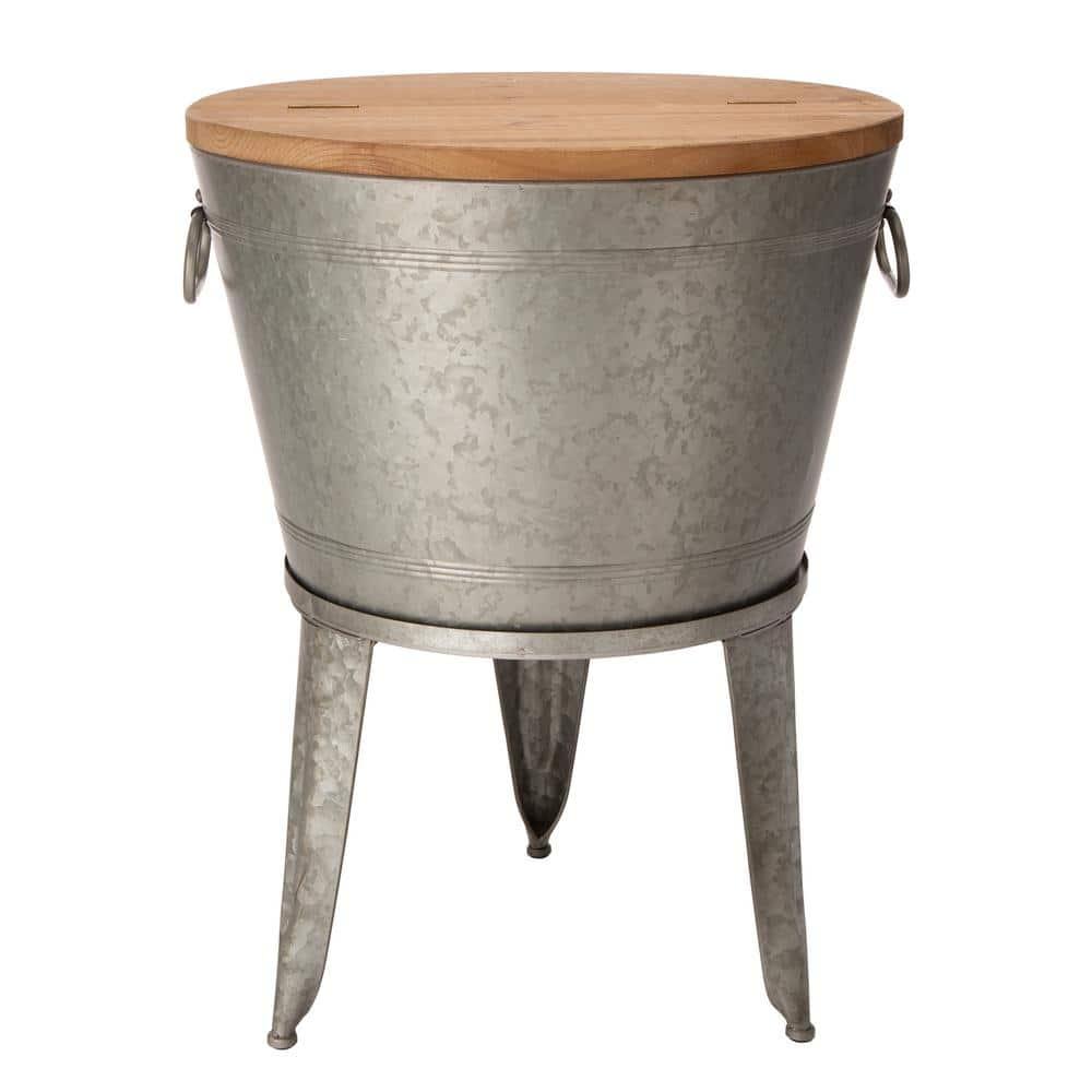 Laurel Foundry Modern Farmhouse® Maisy Metal Beverage Tub