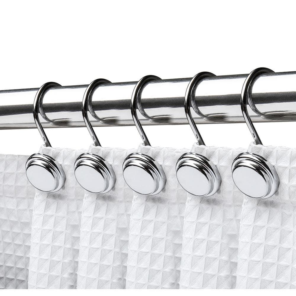 Utopia Alley Alley Steel Shower Curtain Hook (Set of 12)