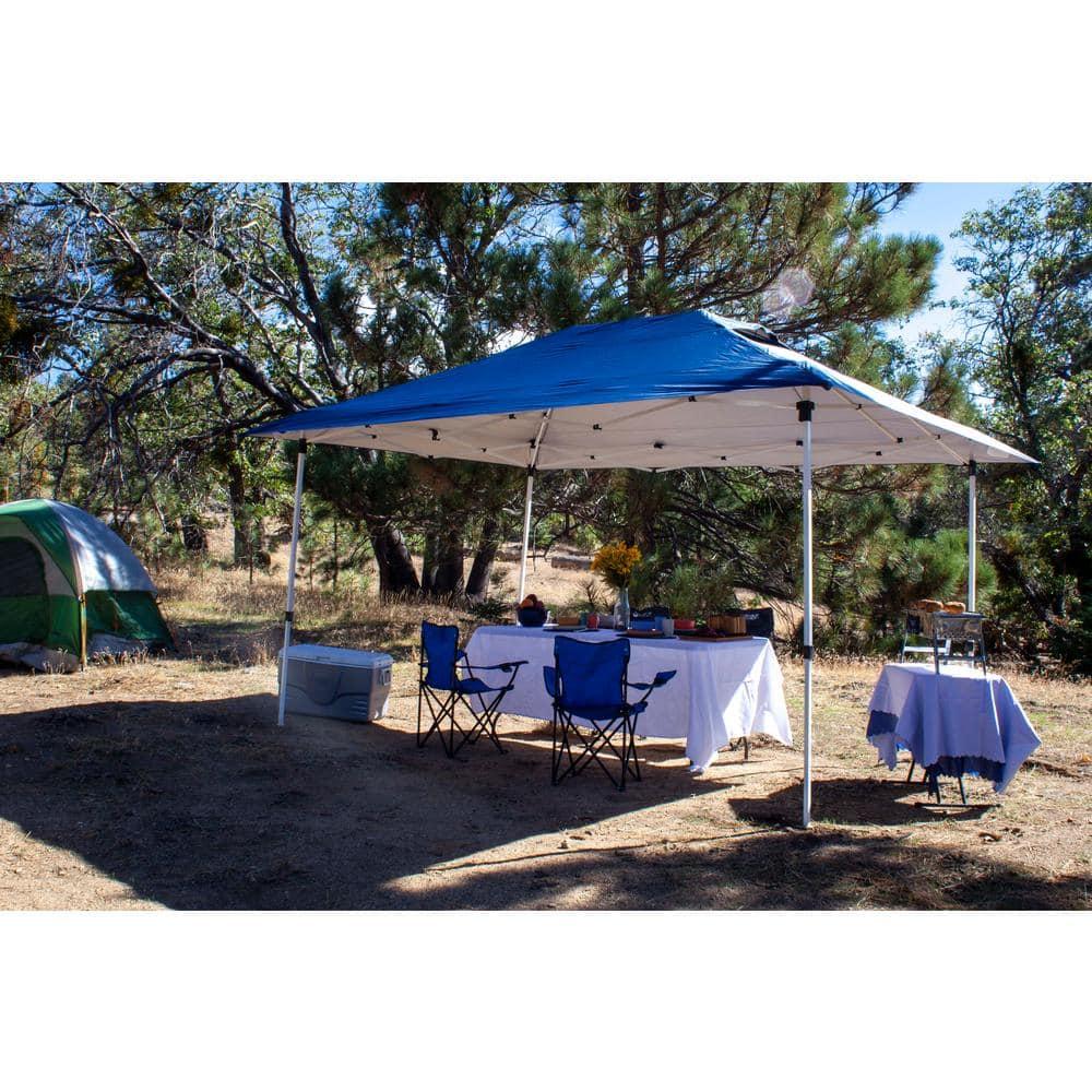 Z-Shade 14 x 10 Prestige Instant Shade Outdoor Canopy (Medieval Blue)