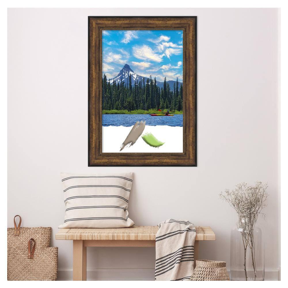 Amanti Art Ballroom Bronze Picture Frame Opening Size 24x36 in.