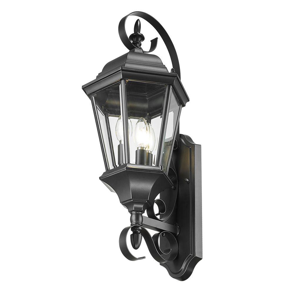 Acclaim Lighting 5413 New Orleans 3 Light 25" Height Outdoor Wall Sconce - Black