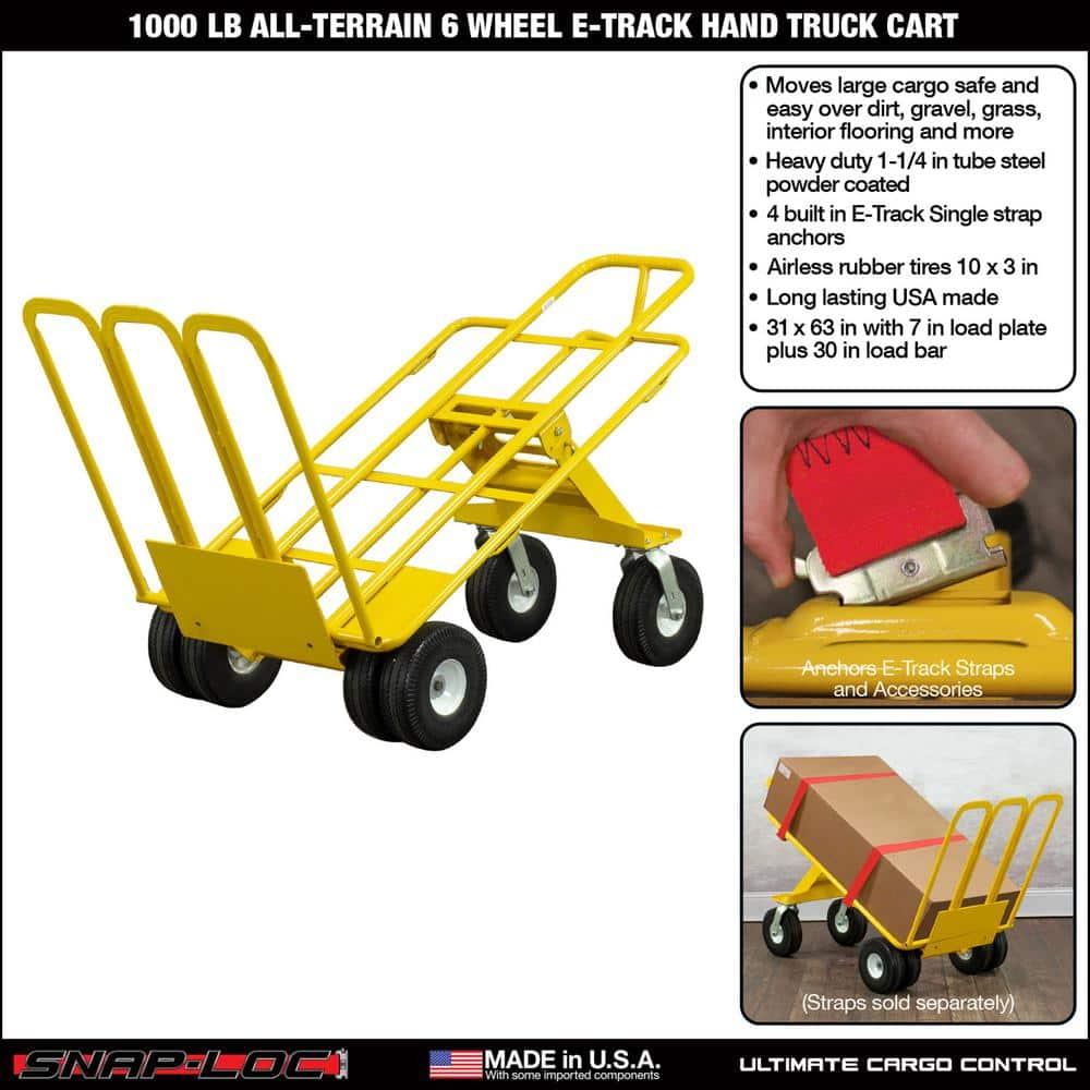 American Cart Multi Mover XT Hand Truck Moving Dolly, 1000 lbs Capacity