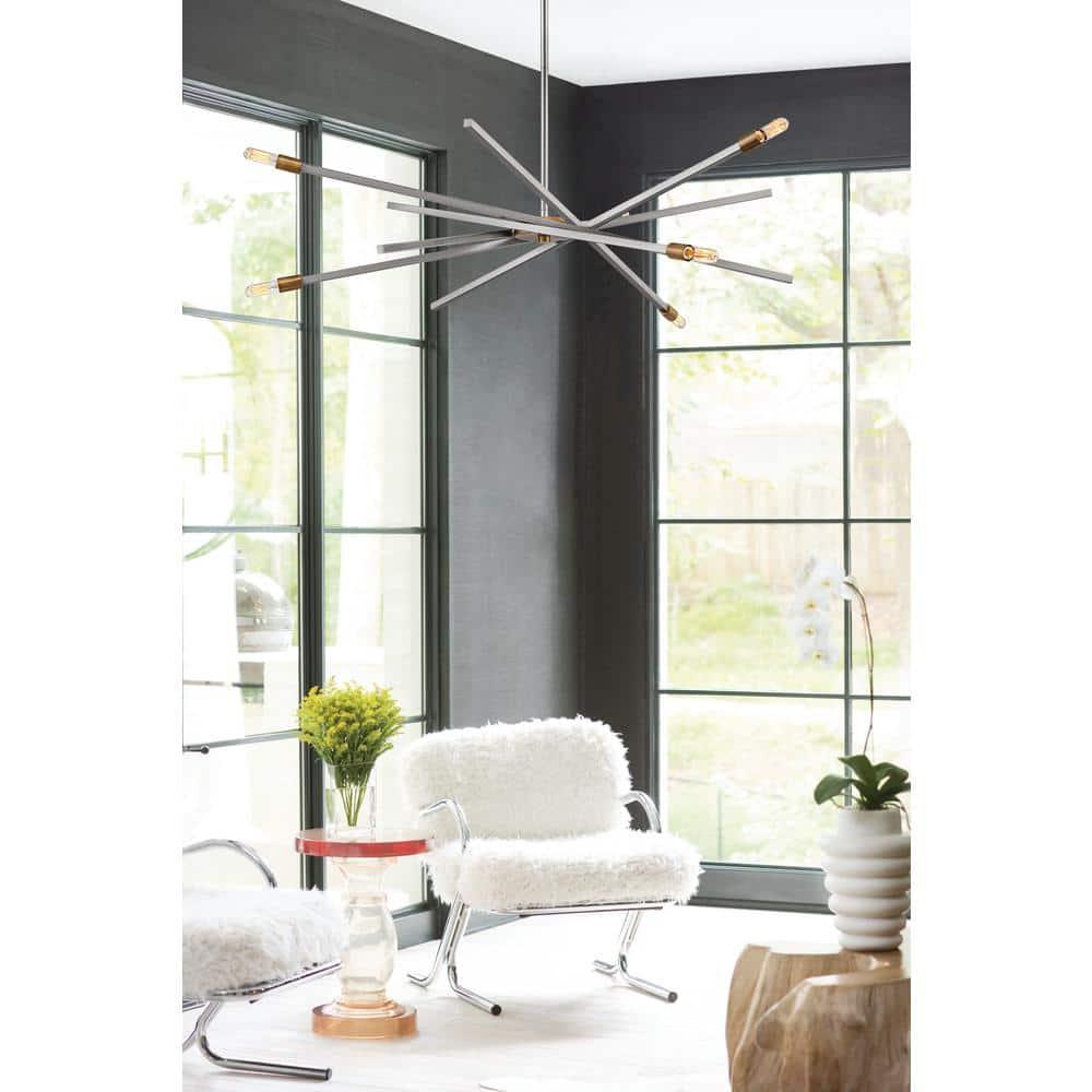 Archer 6 - Light Sputnik Modern Linear Chandelier