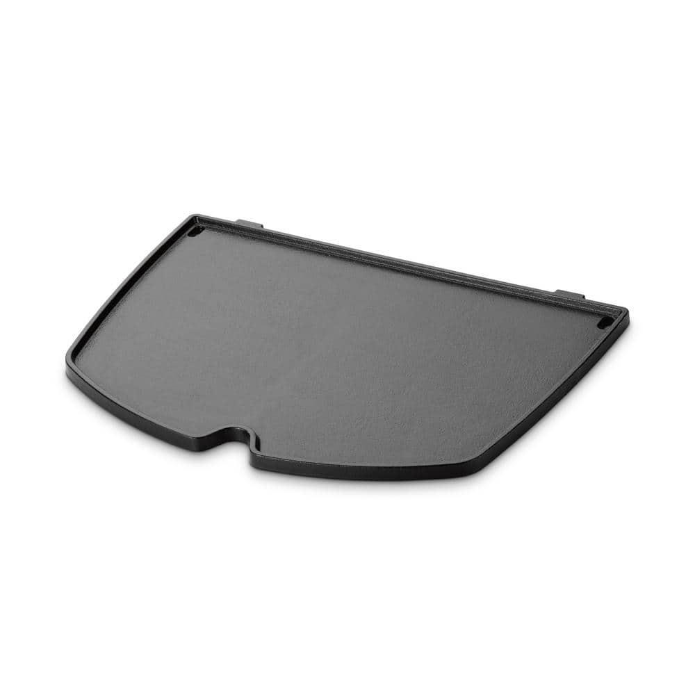 Black Porcelain-Coated Steel Grill Top Griddle for BBQ
