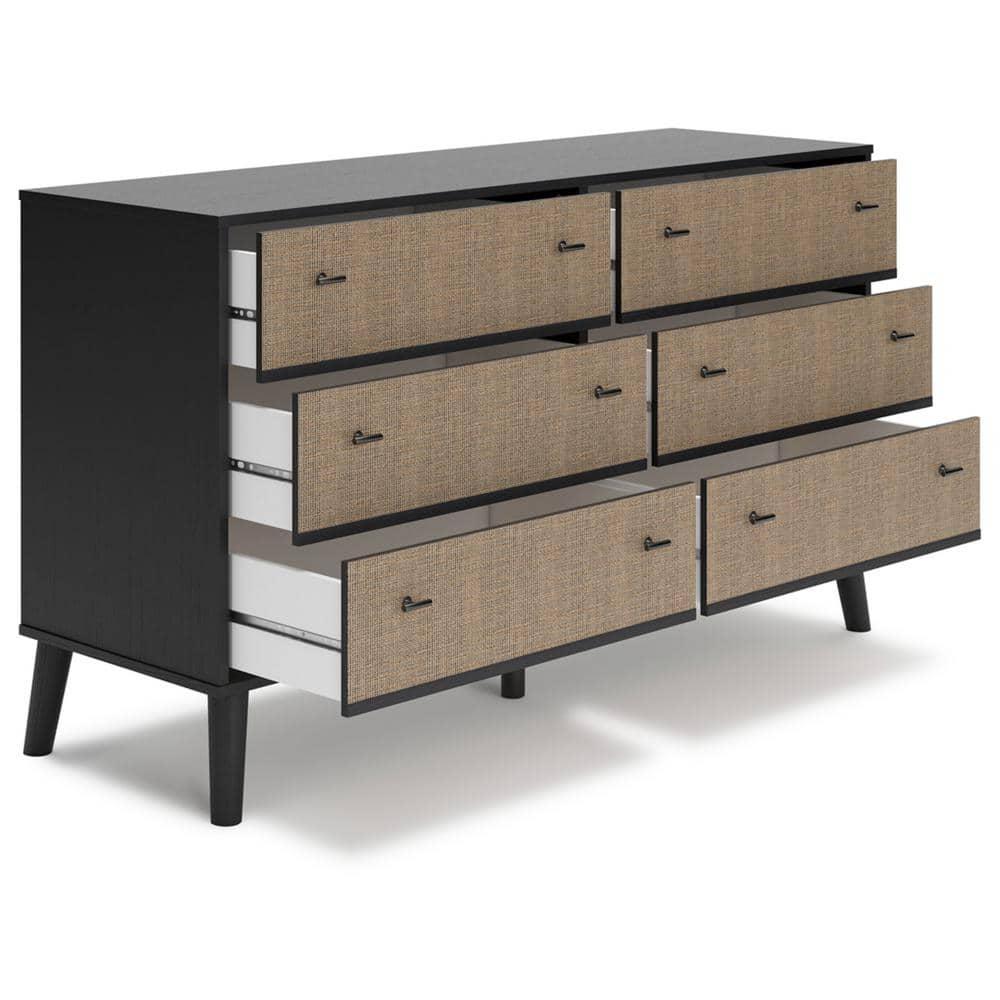 Signature Design by Ashley Contemporary Charlang Chest of Drawers, Two-tone