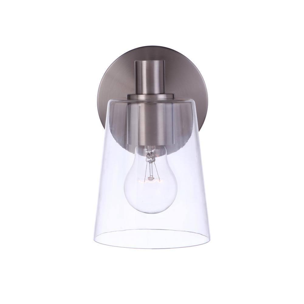 Craftmade Lighting Emilio 1 - Light Wall Light in  Brushed Polished Nickel