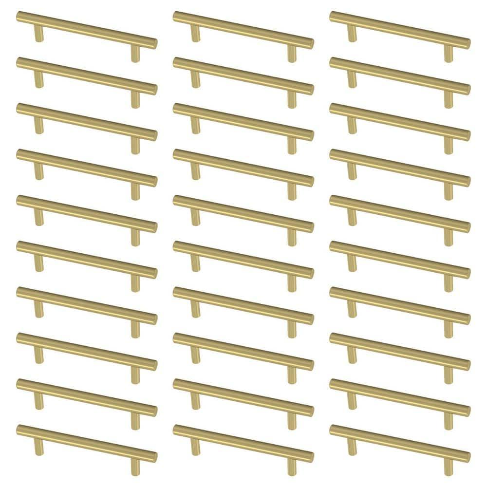 Franklin Brass Simple Round Bar Cabinet Drawer Pull (Set of 30)
