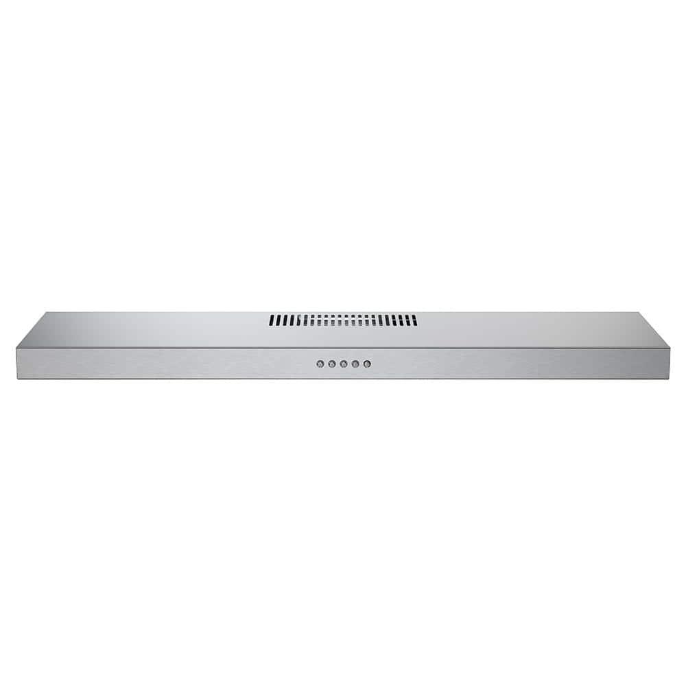 Streamline Longhena 36" 80 Cubic Feet Per Minute Convertible Under Cabinet Range Hood with Mesh Filter and Light Included