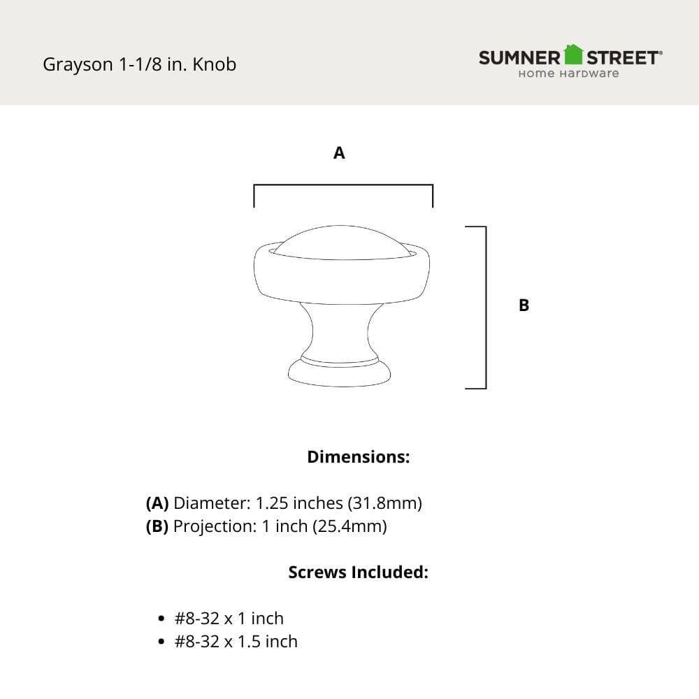 Sumner Street Home Hardware Grayson Knob