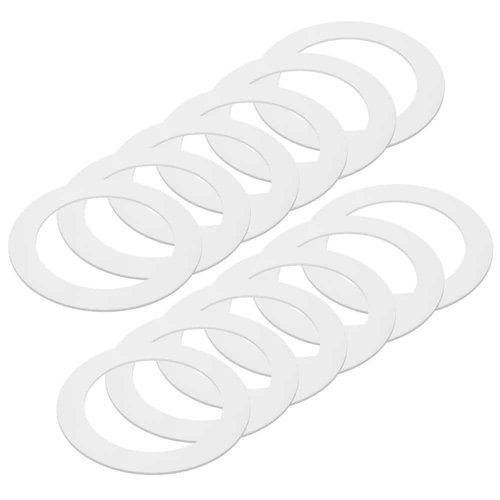 Maxxima Outer 8.6" Inner 6.22" Goof Rings for Recessed Lights, 12 Pack