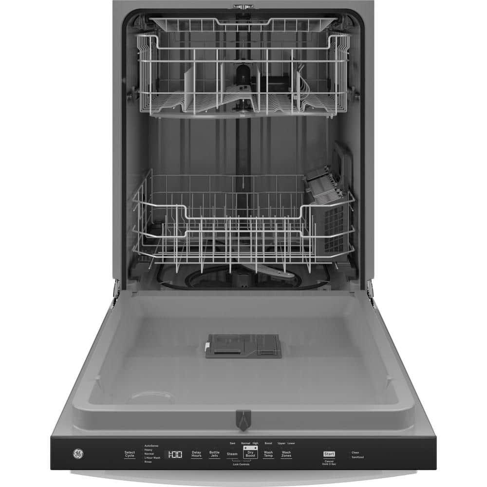 GE® Top Control with Plastic Interior Dishwasher with Sanitize Cycle & Dry Boost