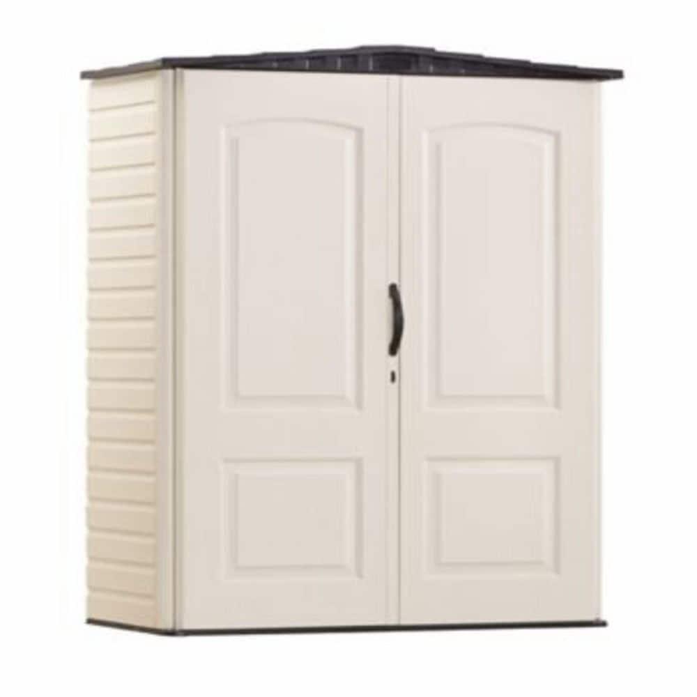 Rubbermaid 5 ft. x 2 ft. Vertical Shed - Small  78.5"L x 29.7"W x 14.4"H