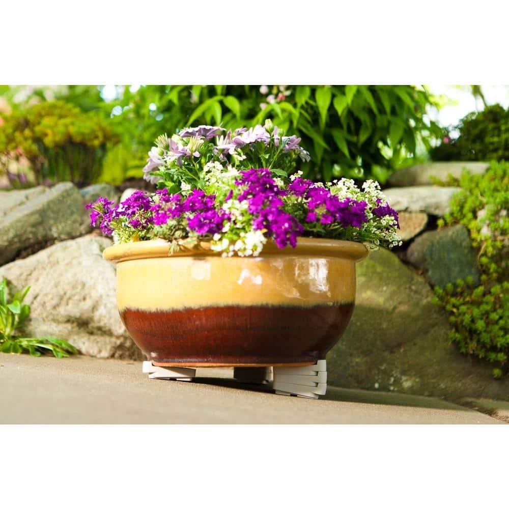 Terracotta UV Resistant Planter Feet for Indoor and Outdoor Use