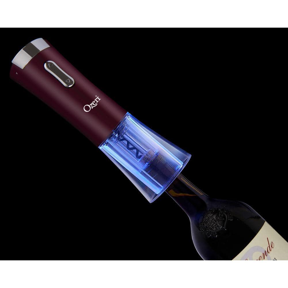 Ozeri Nouveaux Electric Wine Opener with Removable Free Foil Cutter