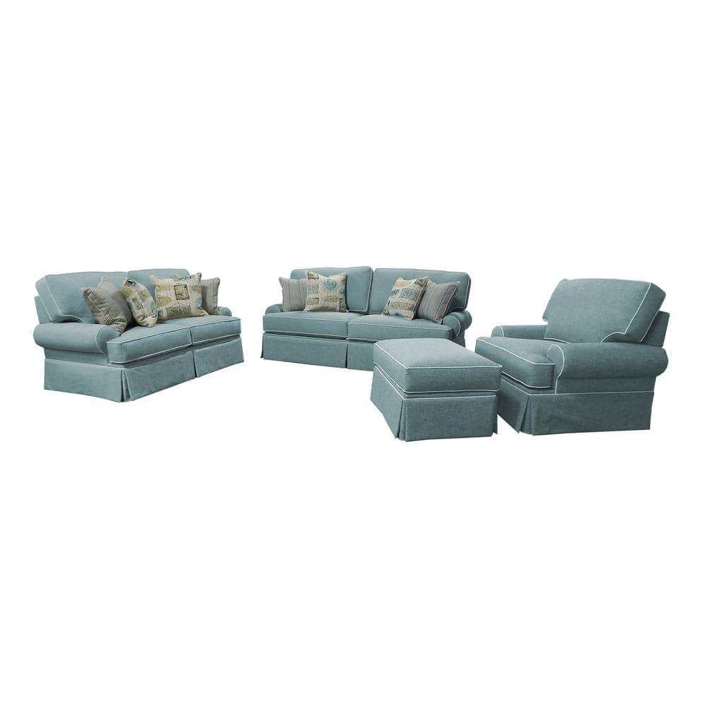 Furniture Classics 8-010-S275A Coastal Aqua Series Sofa