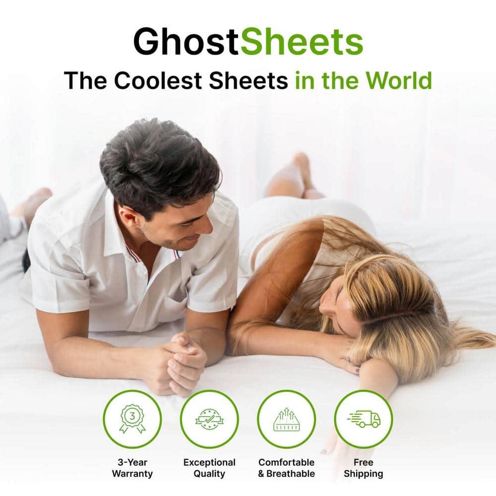 GhostBed Luxury Cooling Supima Cotton and Tencel Sheet Set