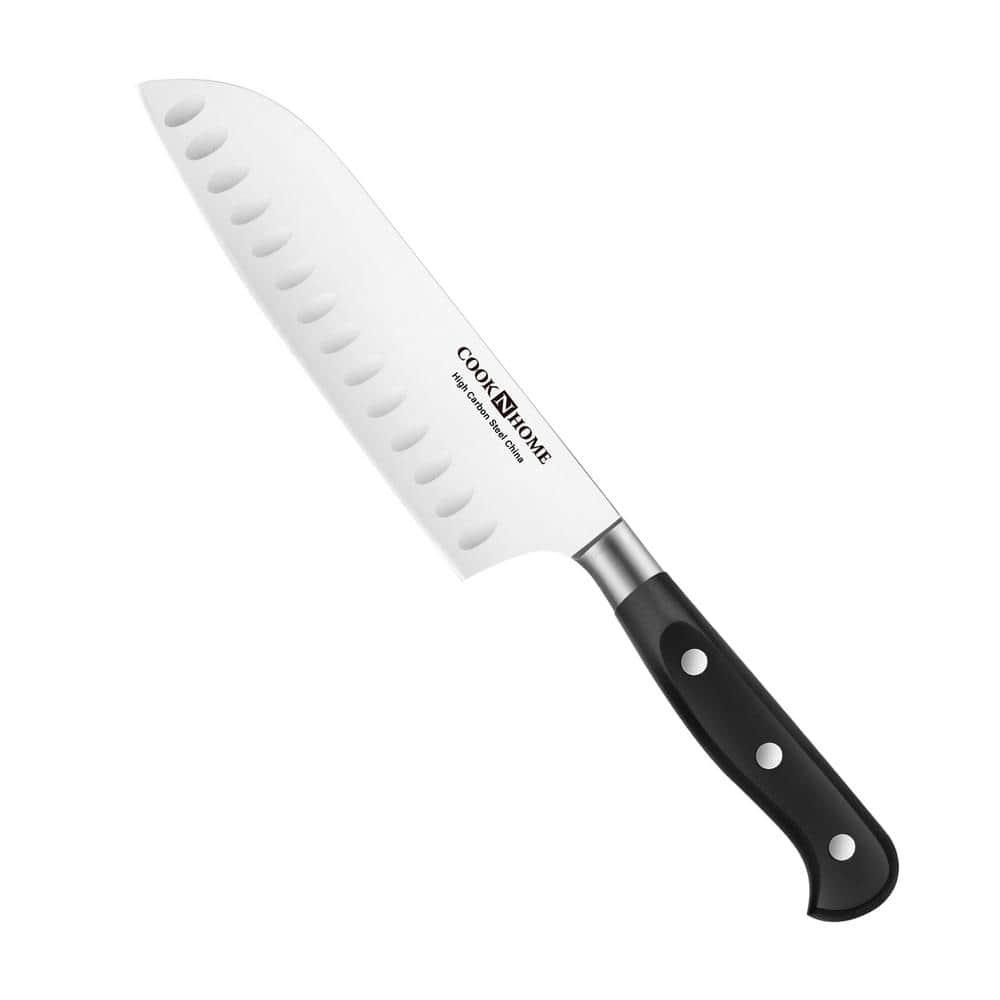 Cook N Home Cook N Home Kitchen Knife Set with Bamboo Storage Block 15-Piece