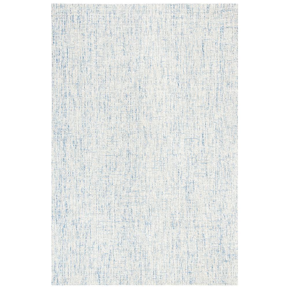 Abstract ABT471 Handmade Indoor Accent Rug - Ivory/Blue - 2'-3"x4' - Safavieh