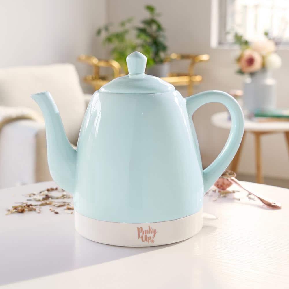 Pinky Up Noelle Ceramic Electric Tea Kettle