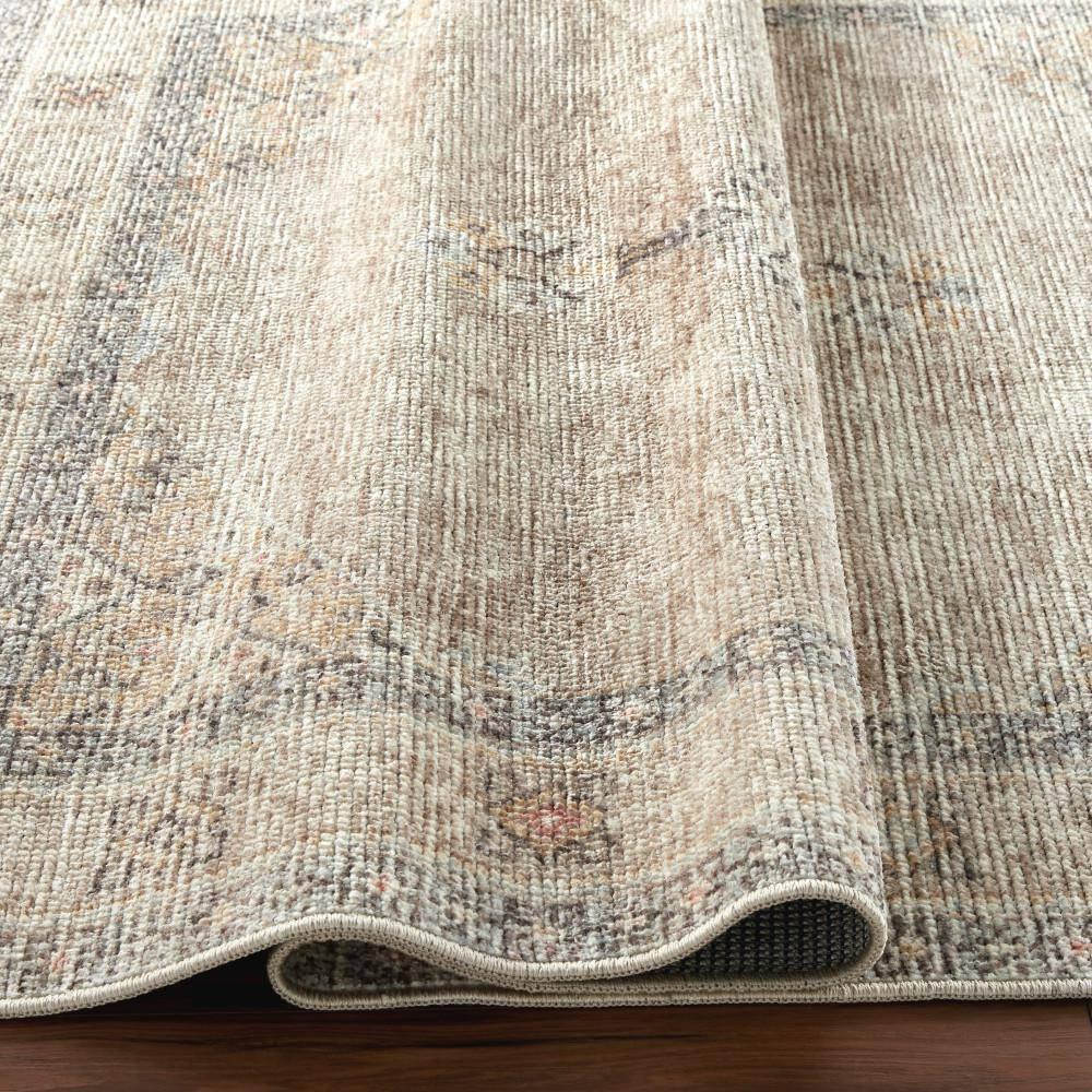 Becki Owens x Livabliss Vintage Traditional Oriental Boho Brown Cream Area Rug