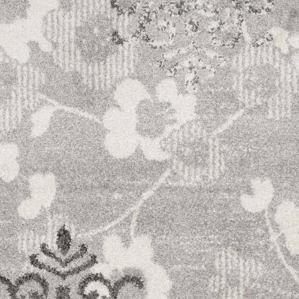 Adirondack ADR114 Machine Made Indoor Accent Rug - Silver/Ivory - 3'x5' - Safavieh