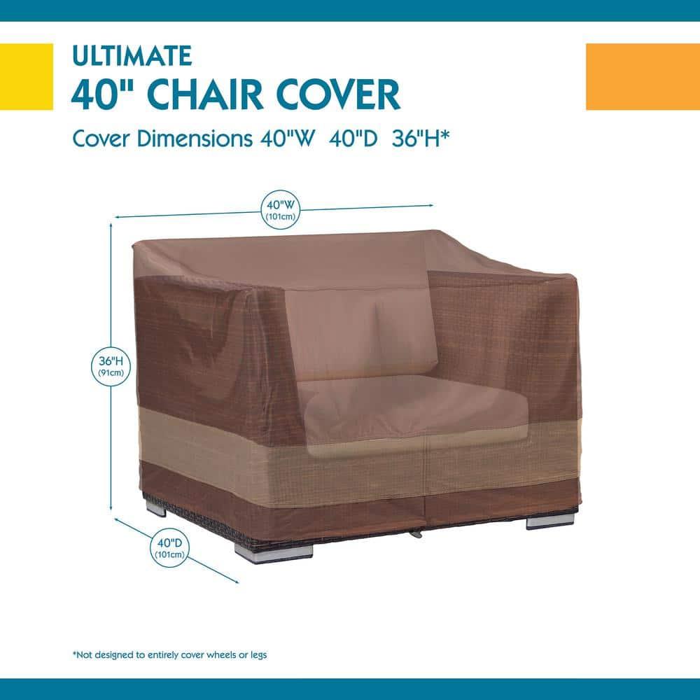 Duck Covers Ultimate 40 in. W Patio Chair Cover