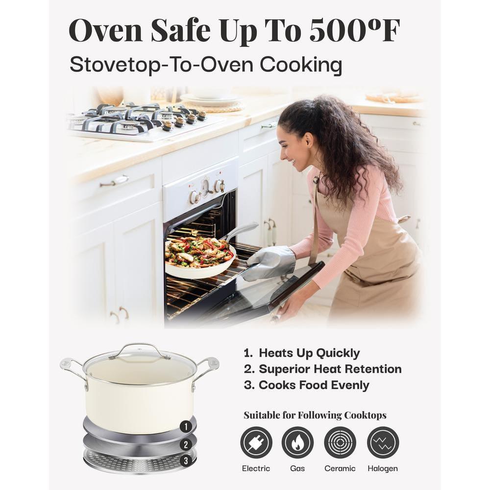 Gotham Steel Gotham Steel Naturals 20 Pc Express Cookware and Bakeware Set with Utensils