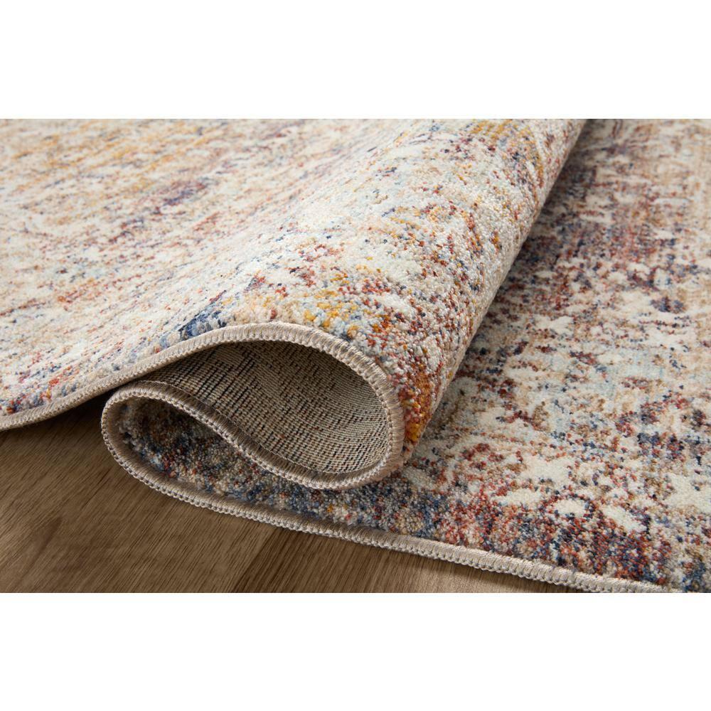 Loloi Rugs Sorrento Oriental Machine Made Power Loom Polyester Area Rug in Natural
